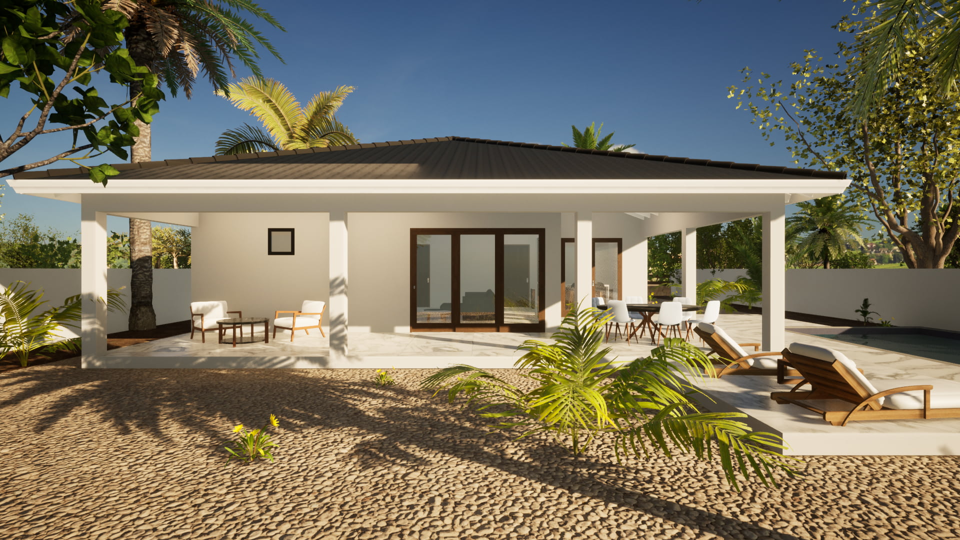 Modelwoning 4 met overdekte terras