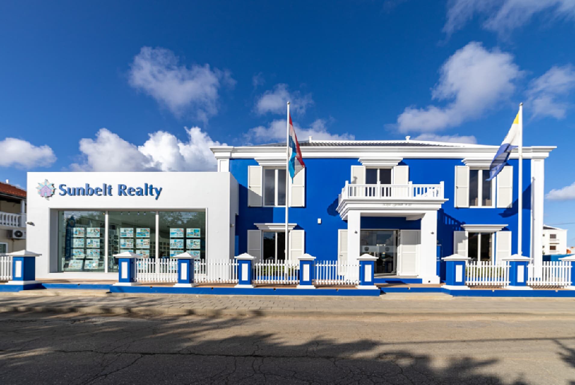 The Sunbelt Realty office on Kaya Grandi in Kralendijk
