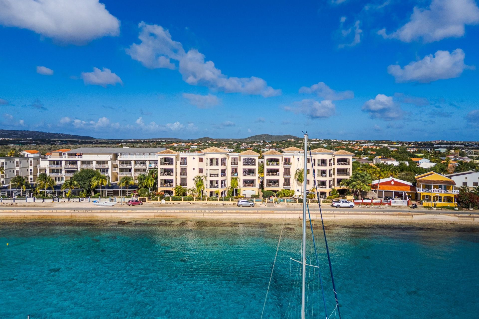 Vacation condo with 2 bedrooms, Caribbean Sea view, photograph 13 of 36