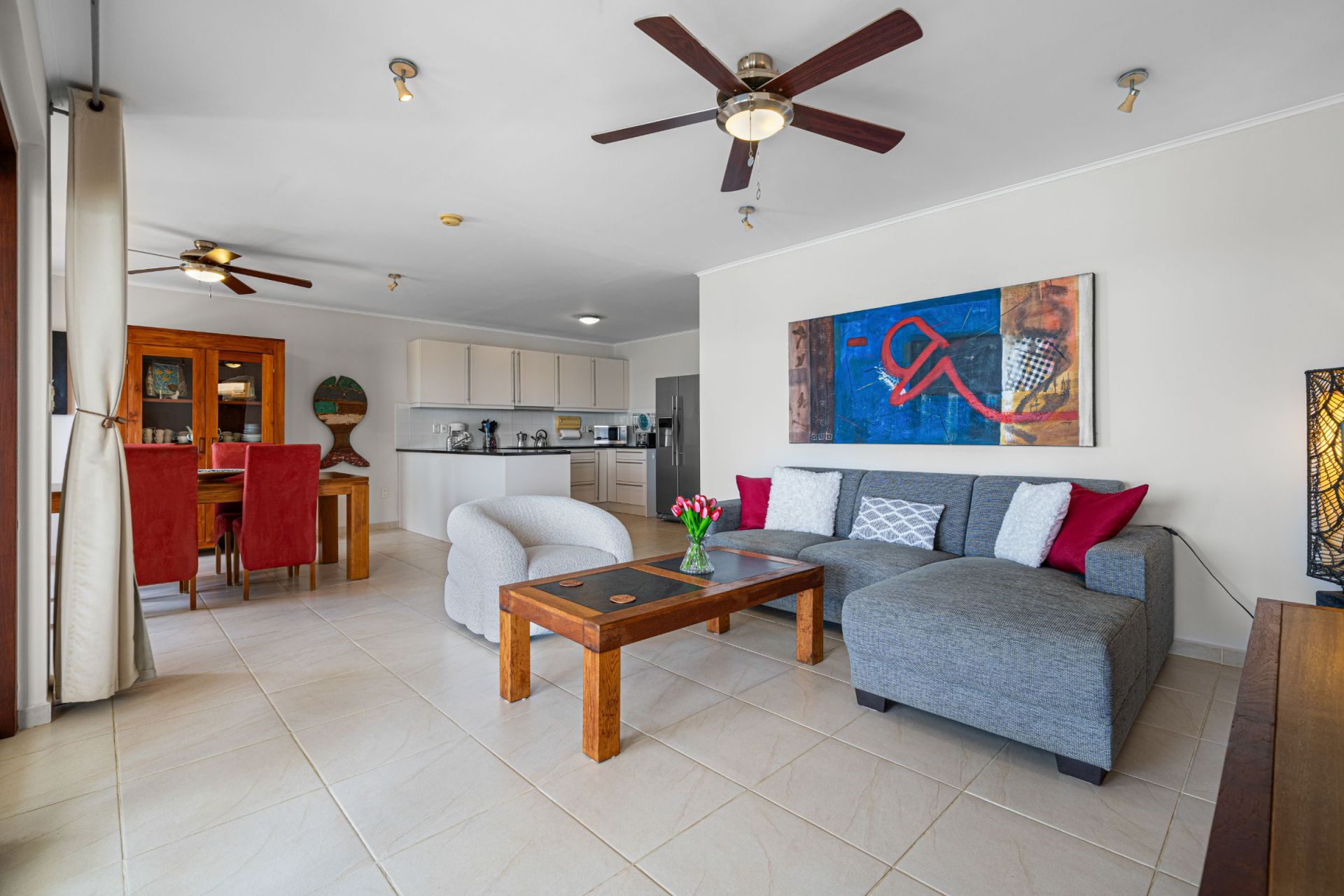 Vacation condo with 2 bedrooms, Caribbean Sea view, photograph 20 of 36